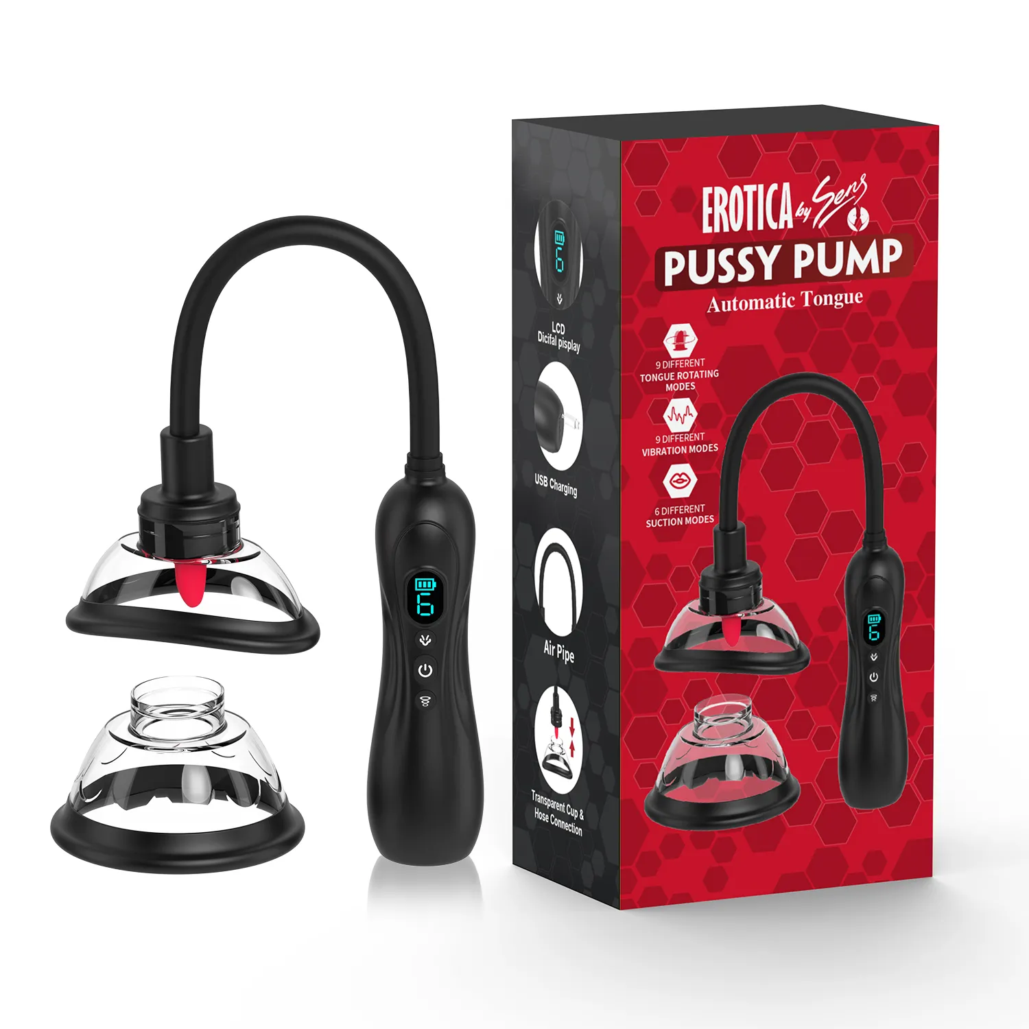 Automatic Tongue - 9 Emiş Modlu 9 Titreşim...