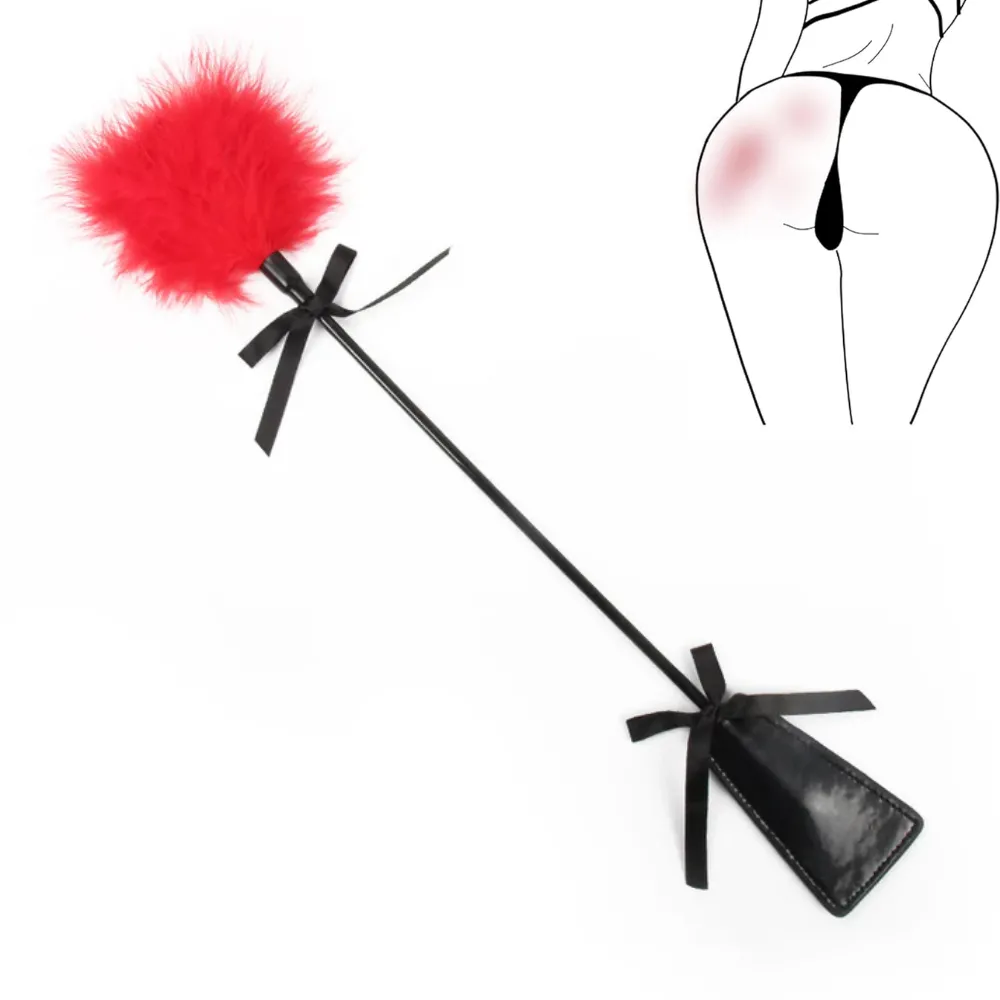 Fetish Beginner Esnek Saplı 49 CM Çift Tar...