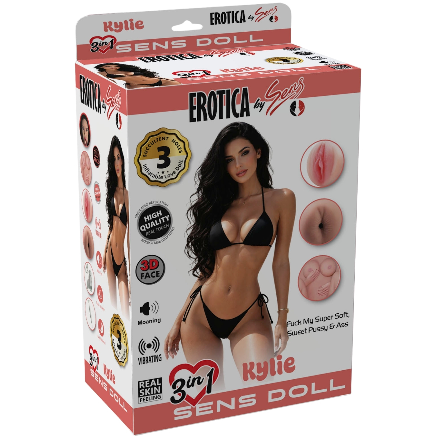 Kylie - Sesli ve Titreşimli Göğüs Vajina A...