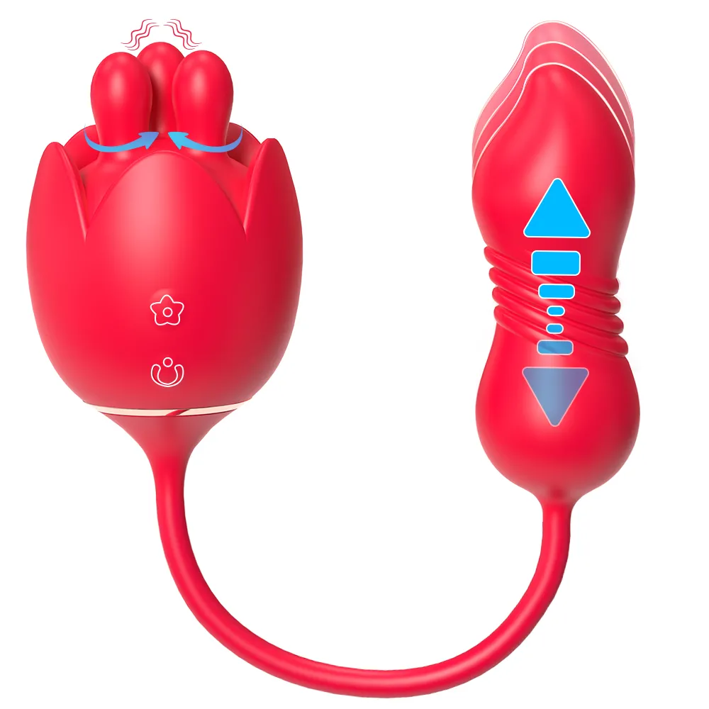 Lilium 7 Şarjlı Titreşimli İleri Geri ve O...