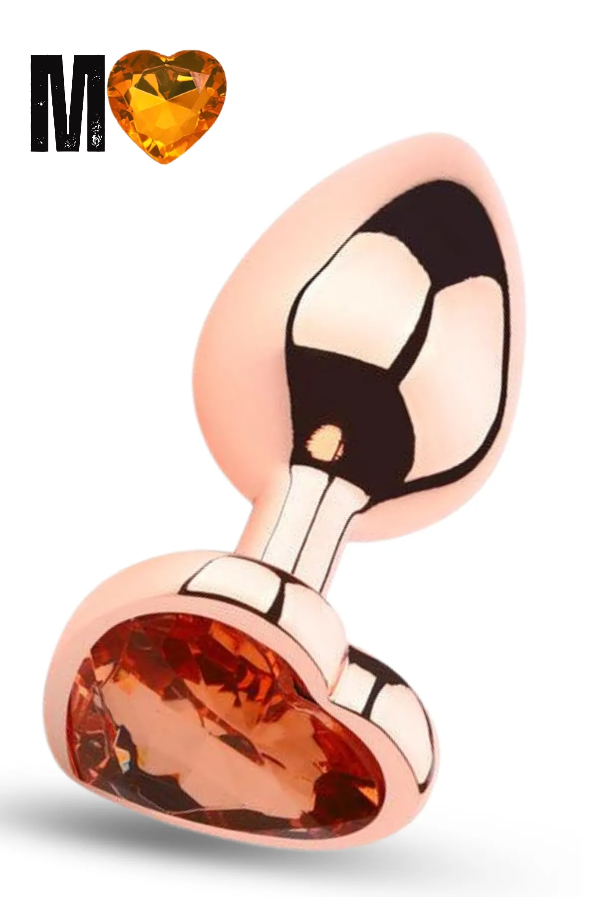 Paslanmaz Çelik Rose Gold Kalpli Mücevher ...