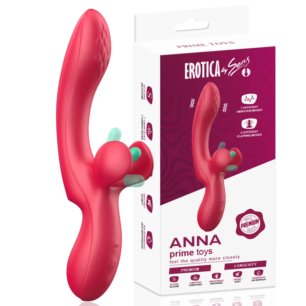 Anna Şarjlı 2 in 1 Klitoris G Nokta Uyarıc...