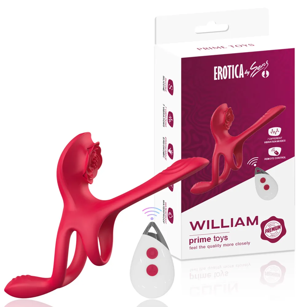 William Şarjlı Kumandalı Klitoris G Nokta ...