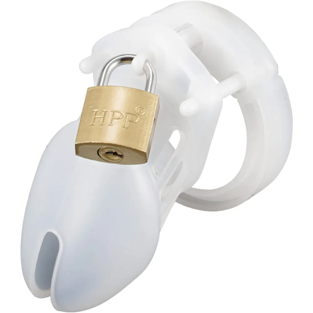 Silikon Beyaz Penis Kilidi Erkek Bekaret C...