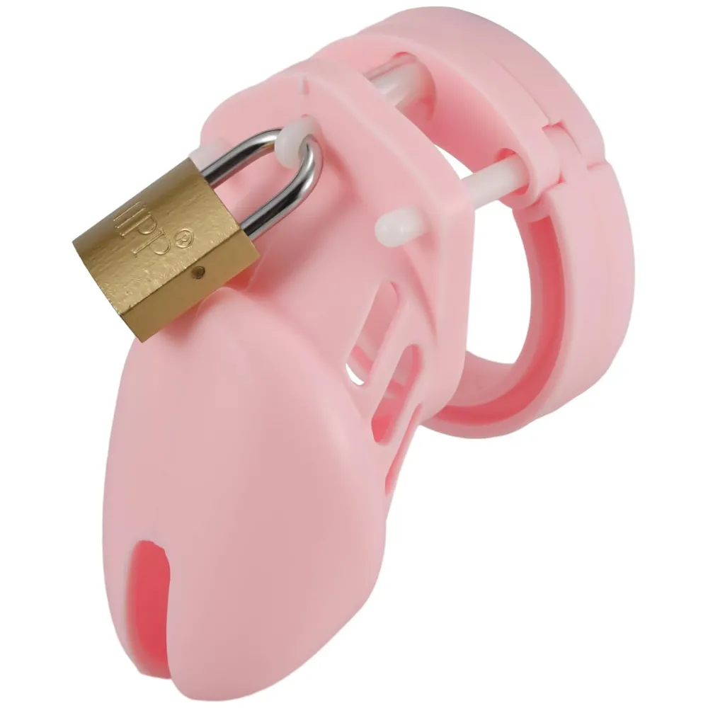 Silikon Pembe Penis Kilidi Erkek Bekaret C...