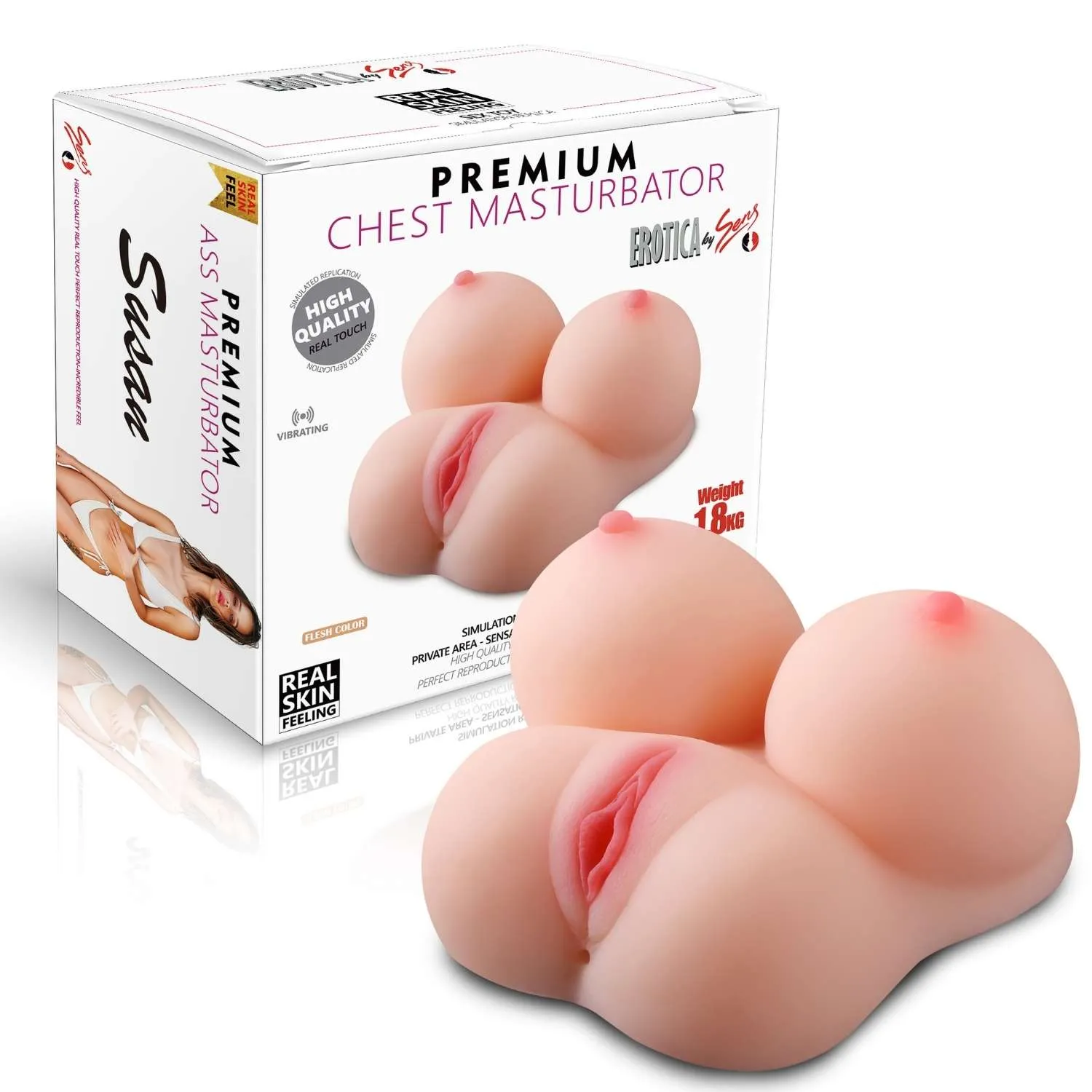 Susan - Anal Vajina Çift Girişli Titreşiml...