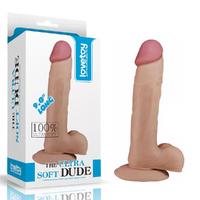 23 CM Geliştirilmiş Doku Ultra Yumuşak Realistik Penis - The Ultra Soft Dude