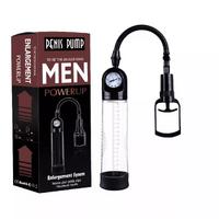 28.5 CM Men Powerup Barometreli Özel Tetikli Penis Pompası