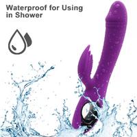 BRACE Tutma Halkalı G-Spot ve Klitoris Uyarıcı 2 in 1 Dildo Vibratör