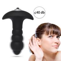 BUBBLE Güçlü Elektro Şok Titreşimli Anal Vibratör Plug