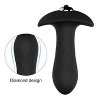 DIAMOND Güçlü Elektro Şok Titreşimli Anal Vibratör Plug