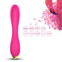 FLAMINGO Şarjlı Esnek G Spot Uyarıcı Çok Açılı Vibratör - Pembe