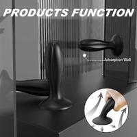GENE Güçlü Vantuzlu Dong Silikon Anal Plug 