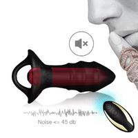 KYLIN PRO Kablosuz Kumandalı USB Şarjlı 9 Modlu Anal Vibratör - Siyah