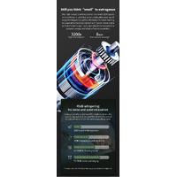 MASSAGE GUN PRO 10 Başlıklı Anal Vajinal Kullanım Darbeli Masaj Aleti Sex Makinesi