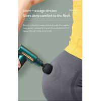 MASSAGE GUN PRO 10 Başlıklı Anal Vajinal Kullanım Darbeli Masaj Aleti Sex Makinesi
