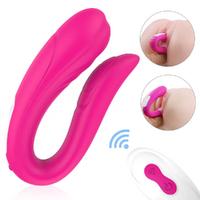 MERMAID RCT Kablosuz Kumandalı U TYPE Çiftlere Özel 2 in 1 Vibratör