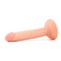 MILES Dildo Gerçekçi Et Dokusunda Testissiz Realistik Anal Penis 15 CM