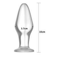 Özel Üretim Cam Anal Plug - Glass Romance
