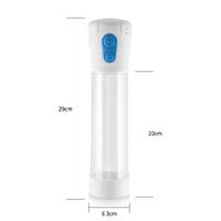 Pilli Otomatik Pro Penis Pompası Beyaz - Maximizer Worx VX3