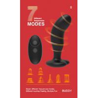 BUDDY Kablosuz Kumandalı G-Spot ve Prostat Masaj Anal Vibratör
