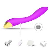 FLAMINGO Şarjlı Esnek G Spot Uyarıcı Çok Açılı Vibratör - Mor