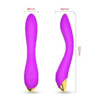 FLAMINGO Şarjlı Esnek G Spot Uyarıcı Çok Açılı Vibratör - Mor