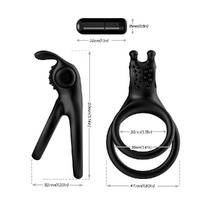 TENSY VIBE Titreşimli Klitoris Uyarıcı Testis ve Penis Halkası