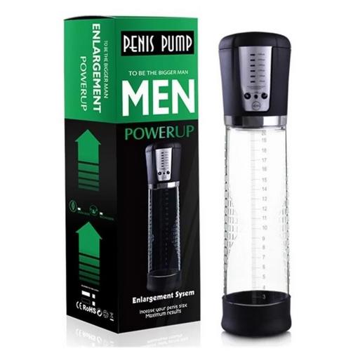 Men Powerup Şarjlı Tam Otomatik 5 Hız Modlu Penis Pompası