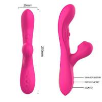 EDAN G-Spot Uyarıcı A-Spot Flapping ve Klitoris Emiş Güçlü 3 in 1 Vibratör
